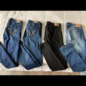*SOLD* LOT Of Hollister Jeans